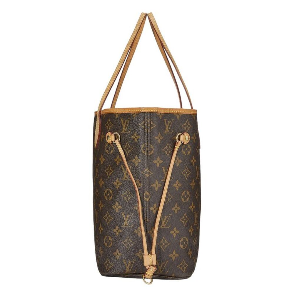 Louis Vuitton Brown Monogram Canvas Neverfull Mm (Authentic Pre-Loved) - Picture 3 of 6